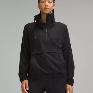 lululemon athletica Black Half-Zip Pullover Hoodie
